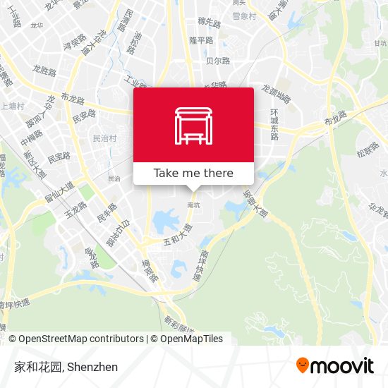 家和花园 map