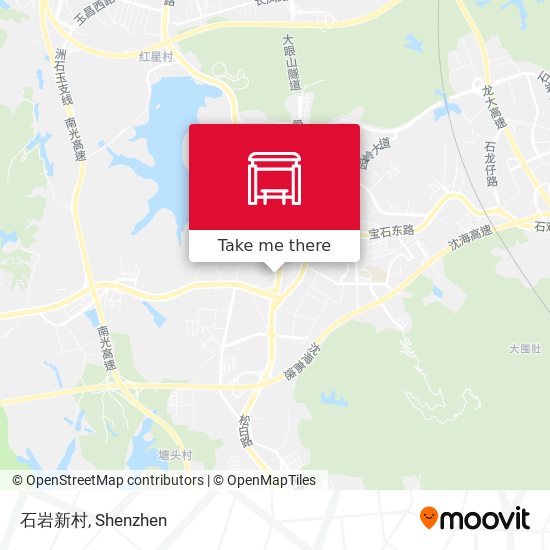 石岩新村 map