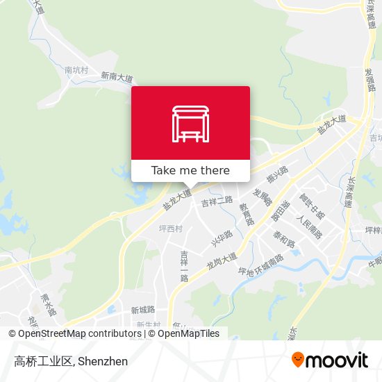 高桥工业区 map