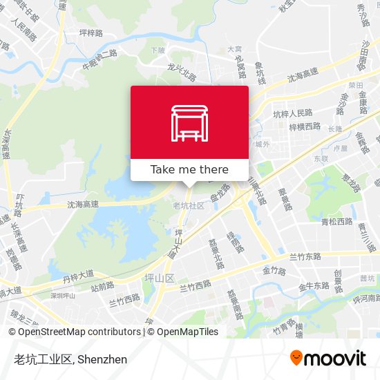 老坑工业区 map