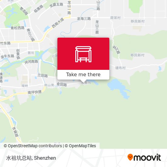 水祖坑总站 map
