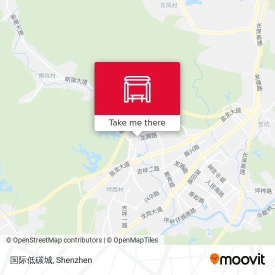 国际低碳城 map
