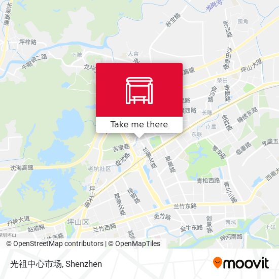 光祖中心市场 map