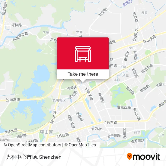 光祖中心市场 map