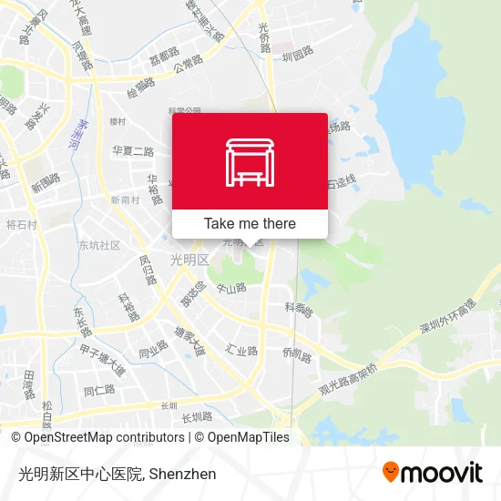 光明新区中心医院 map