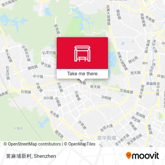 黄麻埔新村 map