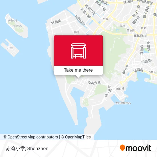 赤湾小学 map