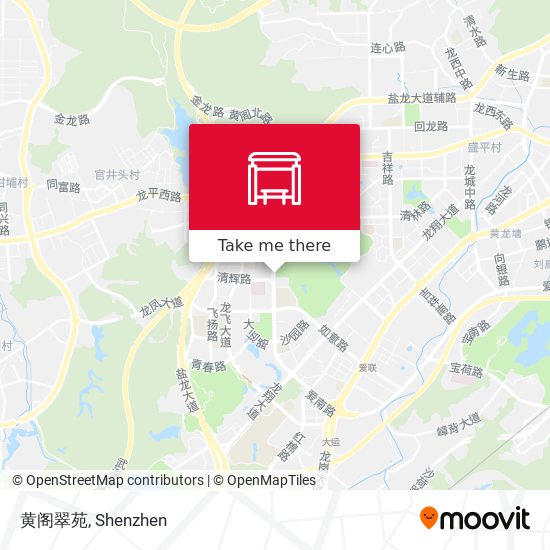 黄阁翠苑 map