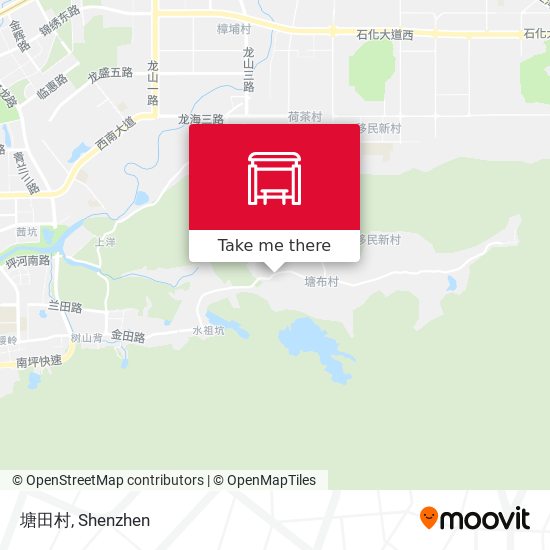 塘田村 map