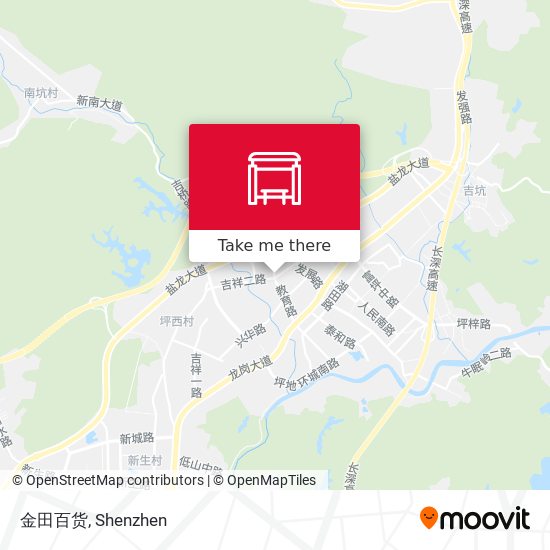 金田百货 map