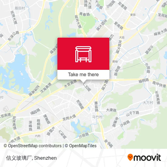 信义玻璃厂 map