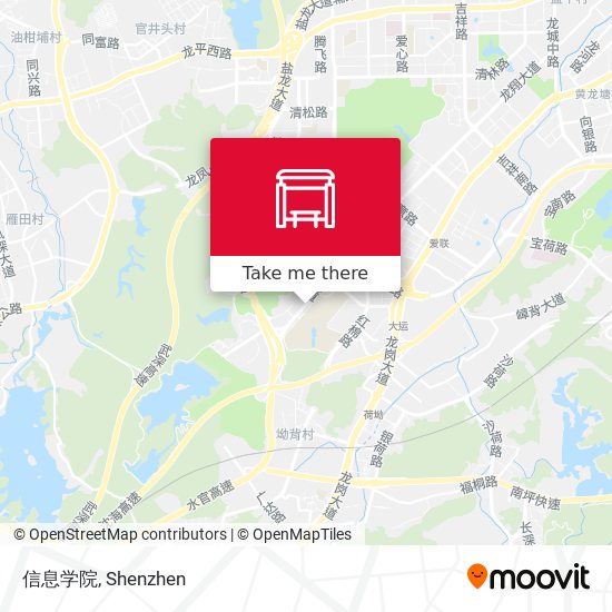 信息学院 map