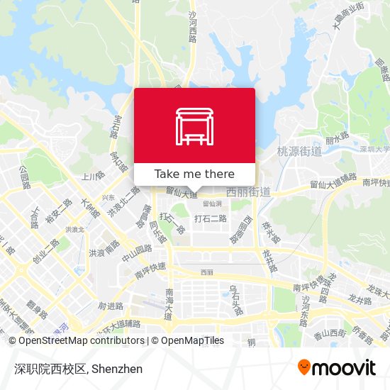 深职院西校区 map