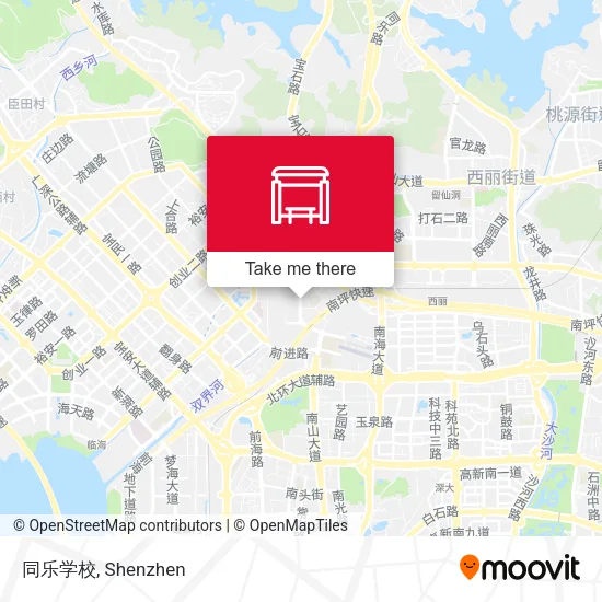 同乐学校 map