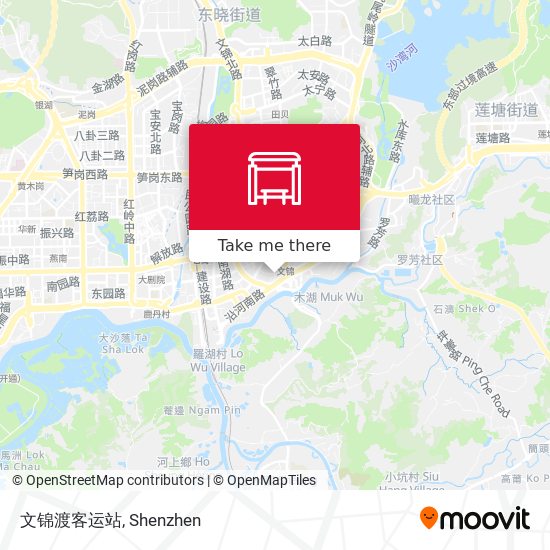 文锦渡客运站 map