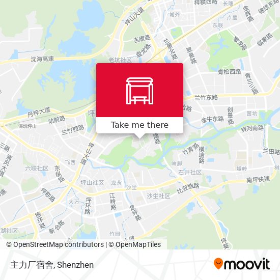 主力厂宿舍 map