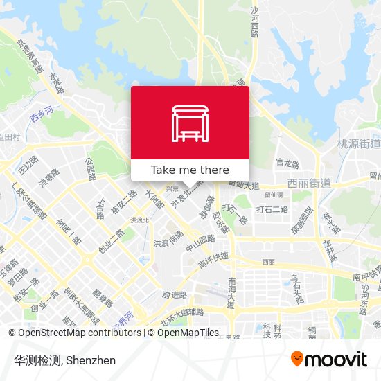 华测检测 map