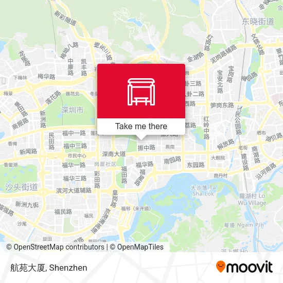航苑大厦 map