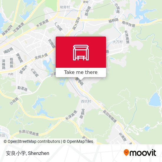 安良小学 map
