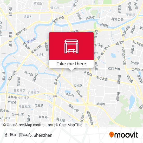 红星社康中心 map