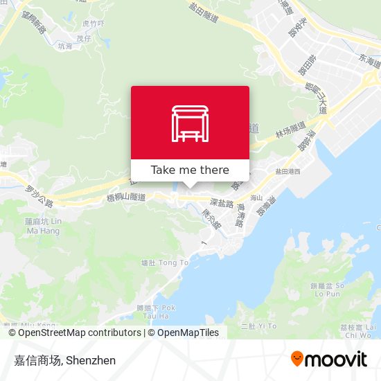 嘉信商场 map