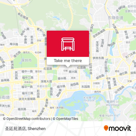 圣廷苑酒店 map