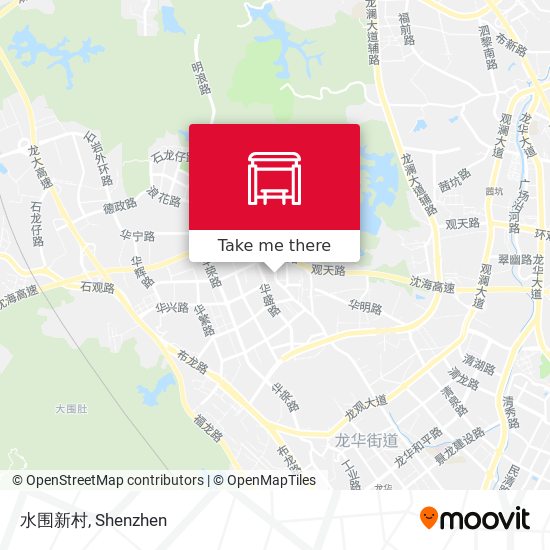 水围新村 map