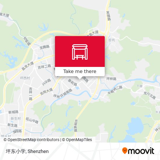 坪东小学 map