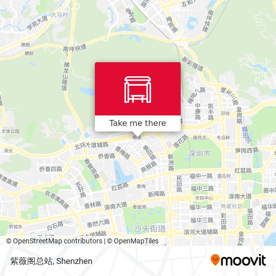 紫薇阁总站 map