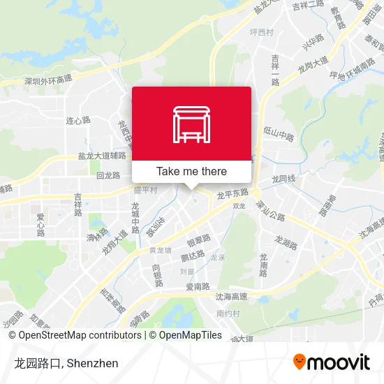 龙园路口 map