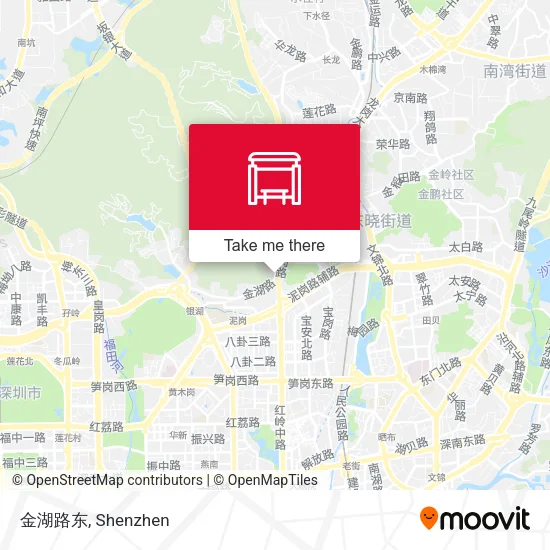金湖路东 map