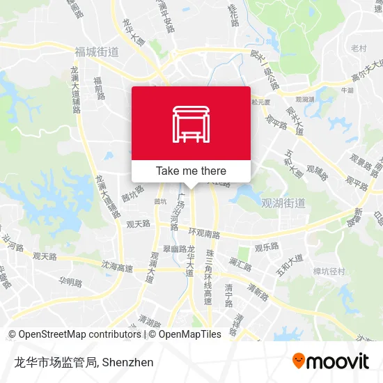 龙华市场监管局 map