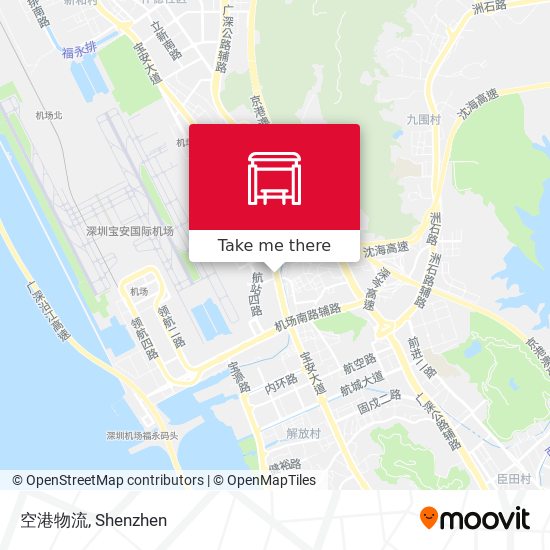 空港物流 map