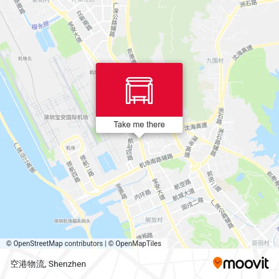 空港物流 map
