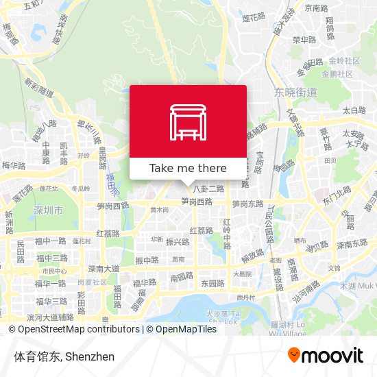 体育馆东 map