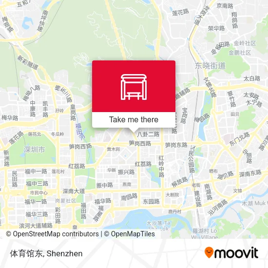 体育馆东 map
