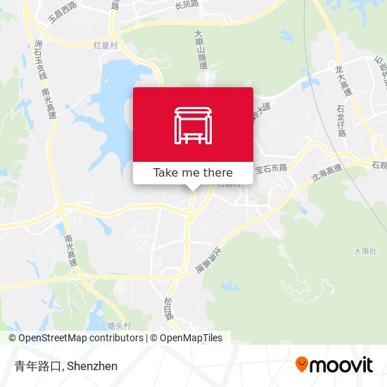 青年路口 map