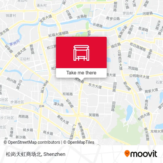 松岗天虹商场北 map