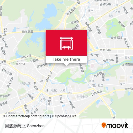 国盛源药业 map
