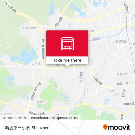 塘厦第三小学 map