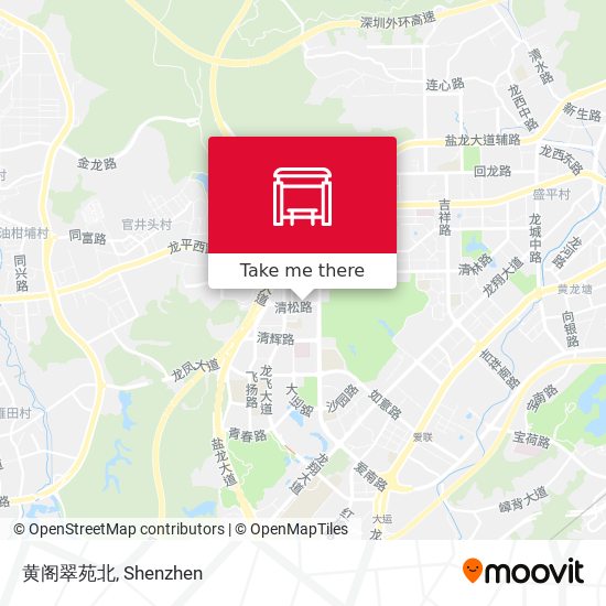 黄阁翠苑北 map