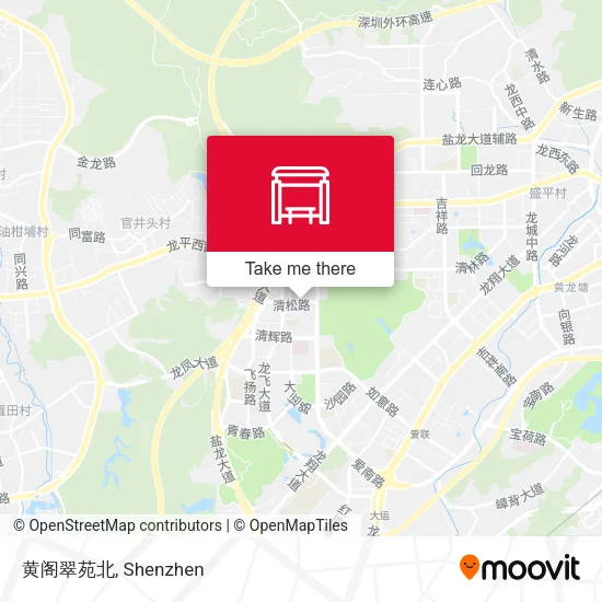 黄阁翠苑北 map
