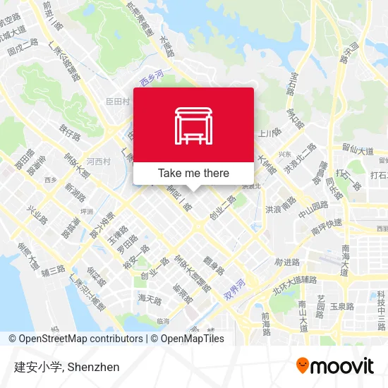 建安小学 map