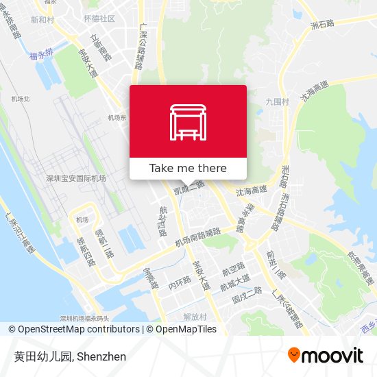 黄田幼儿园 map