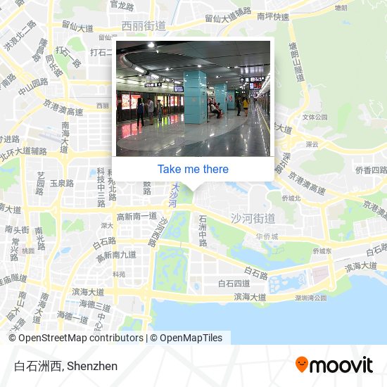 白石洲西 map