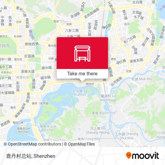 鹿丹村总站 map