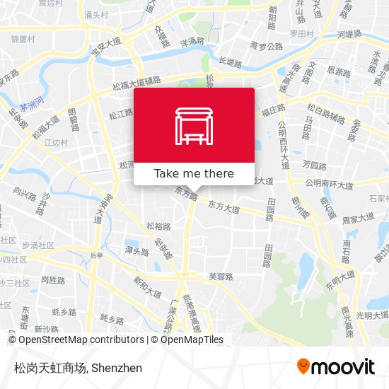 松岗天虹商场 map