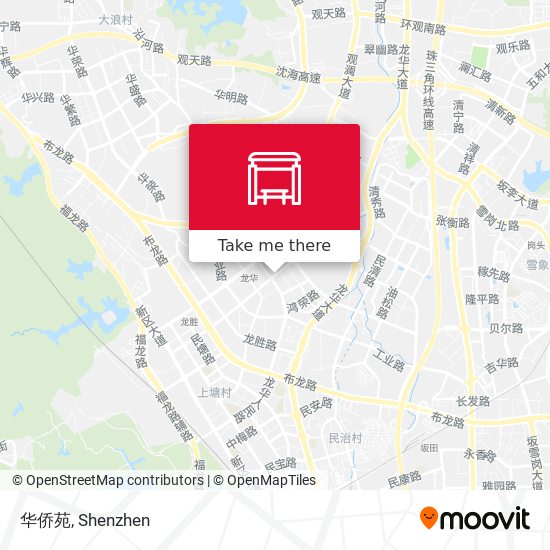 华侨苑 map
