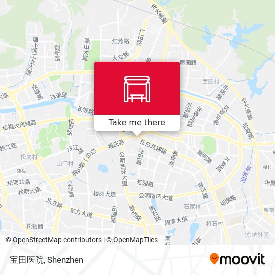 宝田医院 map