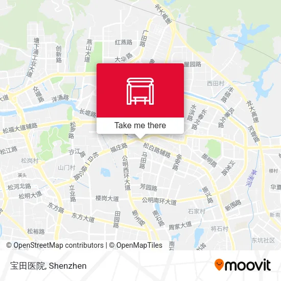 宝田医院 map